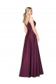 Magasins de Baie sauvage Trapèze Bretelles spaghetti Crêpe Stretch Longue Formelles Robes demoiselle d'honneur / Robes de soirée / Robes de bal