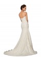 Magasins de Blanc Fourreau Tulle Dentelle Robes de mariée