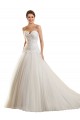 Magasins de Blanc Princesse Tulle Dentelle Robes de mariée