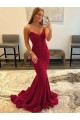 Magasins de Bordeaux Fourreau Balayage train Paillettes Velours Longue Robes de bal