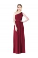 Magasins de Bordeaux Trapèze Mousseline Longue Robes demoiselle d'honneur