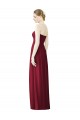 Magasins de Bordeaux Trapèze Mousseline Longue Robes demoiselle d'honneur
