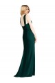 Magasins de Evergreen Trompette Licou Mousseline Longue Robes demoiselle d'honneur