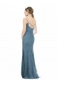 Magasins de Fourreau Bretelles spaghetti Col V Dentelle Longue Robes demoiselle d'honneur