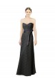 Magasins de Gris ardoise Fourreau Dentelle Longue Robes demoiselle d'honneur