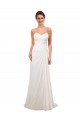 Magasins de Ivoire Fourreau Mousseline Robes de mariée