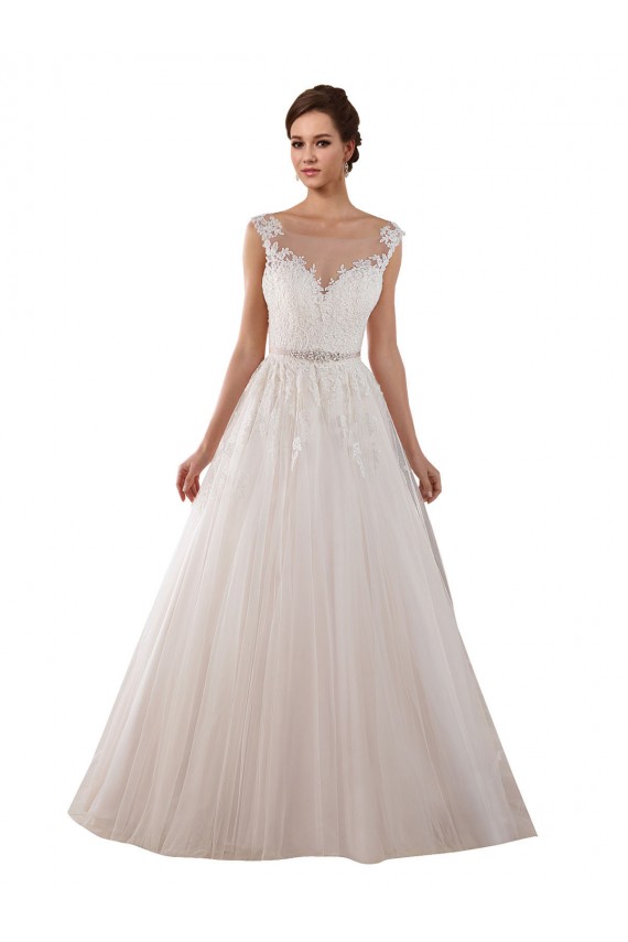 Magasins de Ivoire Princesse Tulle Dentelle Robes de mariée
