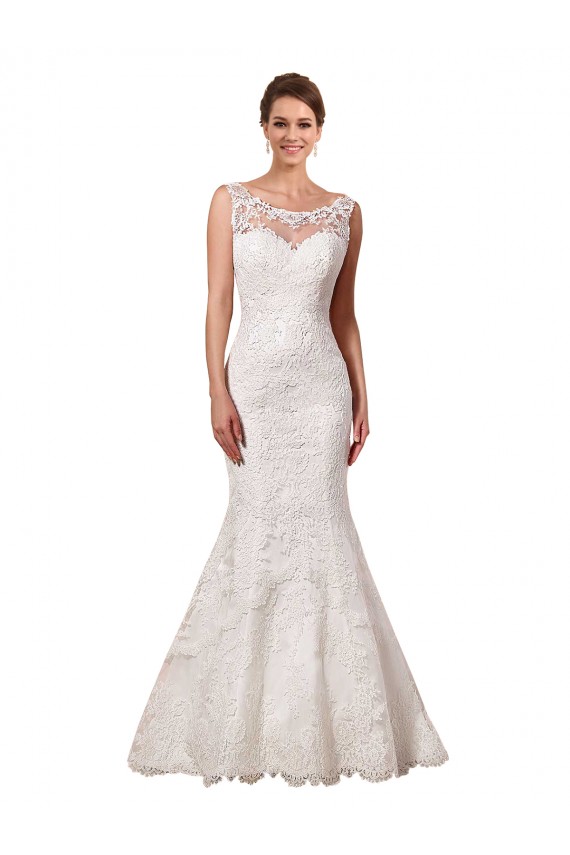 Magasins de Ivoire Sirène Dentelle Robes de mariée