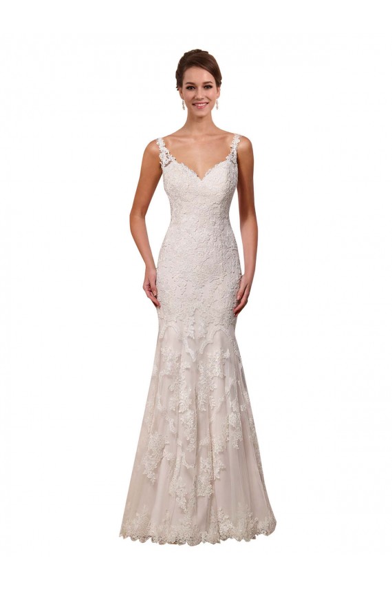 Magasins de Ivoire Sirène Dentelle Robes de mariée