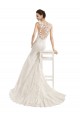 Magasins de Ivoire Sirène Illusion Dentelle Robes de mariée