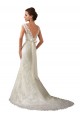 Magasins de Ivoire Sirène Illusion Tulle Dentelle Robes de mariée