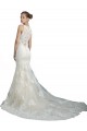 Magasins de Ivoire Sirène Illusion Tulle Plage Robes de mariée