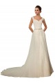Magasins de Ivoire Sirène Tulle Dentelle Robes de mariée