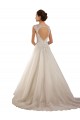 Magasins de Ivoire Trapèze Dentelle Robes de mariée