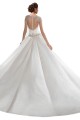 Magasins de Ivoire Trapèze Satiné Robes de mariée