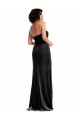 Magasins de Noir Sirène Licou Velours Stretch Longue Formelles Robes demoiselle d'honneur / Robes de soirée / Robes de bal
