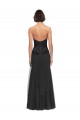 Magasins de Noir Trapèze Tulle Longue Robes demoiselle d'honneur