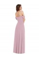 Magasins de Primevère Trapèze Mousseline Longue Robes demoiselle d'honneur
