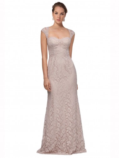 Magasins de Sirène Dentelle Longue Robes demoiselle d'honneur / Robes de bal