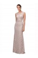 Magasins de Sirène Illusion Scoop Dentelle Longue Robes demoiselle d'honneur / Robes de bal