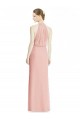 Magasins de Sirène Licou Mousseline Longue Robes demoiselle d'honneur