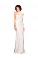 Magasins de Sirène Sans bretelle Crêpe Stretch Longue Robes demoiselle d'honneur / Robes de bal