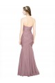 Magasins de Sirène Sans bretelle Tulle Longue Robes demoiselle d'honneur