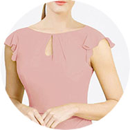 Magasins de Col Bateau Robes demoiselle d'honneur